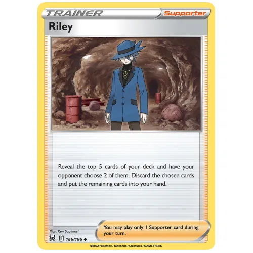 Pokemon TCG Riley Sword & Shield Lost Origin [166/196]