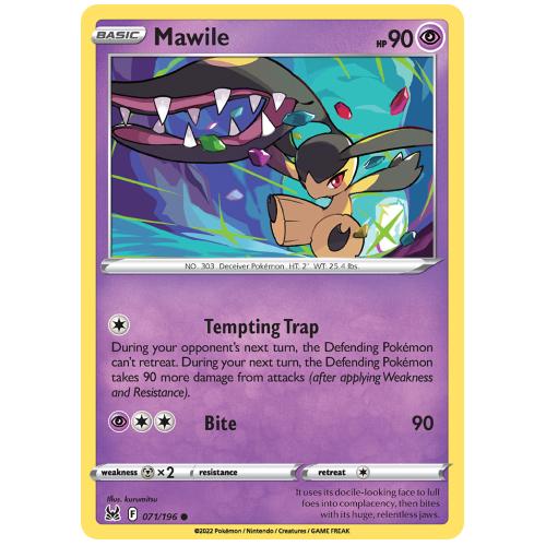 Pokemon TCG Mawile Sword & Shield Lost Origin [71/196]