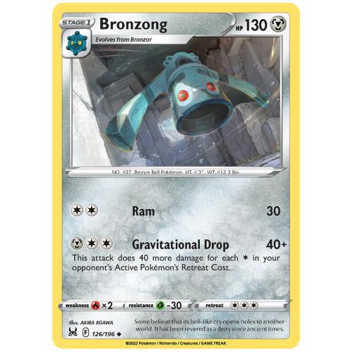 Pokemon TCG Bronzong Sword & Shield Lost Origin [126/196]