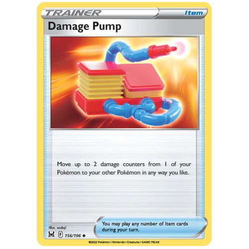 Pokemon TCG Damage Pump Sword & Shield Lost Origin [156/196]