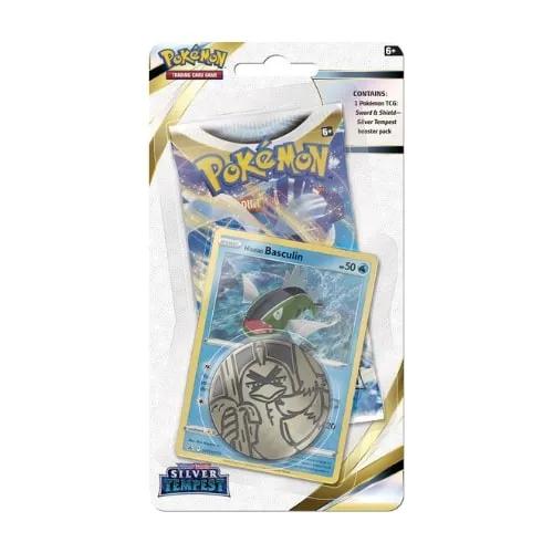 Pokemon TCG Silver Tempest Premium Basculin Code Card