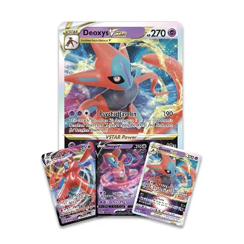 Pokemon TCG Deoxys VMAX & VSTAR Battle Box Code Card