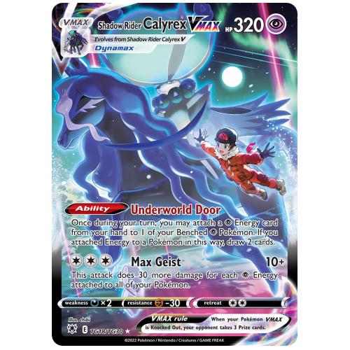 Buy Pokemon TCG Shadow Rider Calyrex VMAX Sword & Shield Astral ...