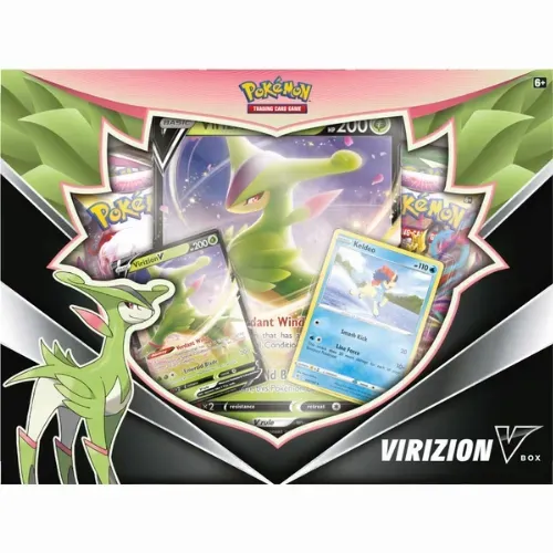 Pokemon TCG Virizion V Box Code Card