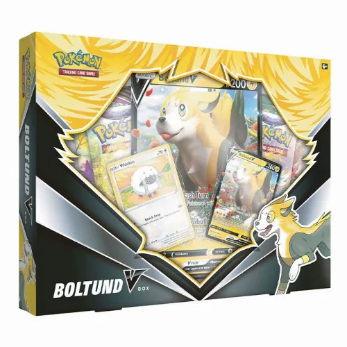 Pokemon TCG Boltund V Box Code Card