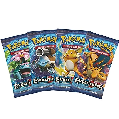 Pokemon TCG XY Evolutions Booster Pack Code Card