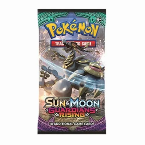 Pokemon TCG Sun and Moon Guardians Rising Booster Pack Code Card