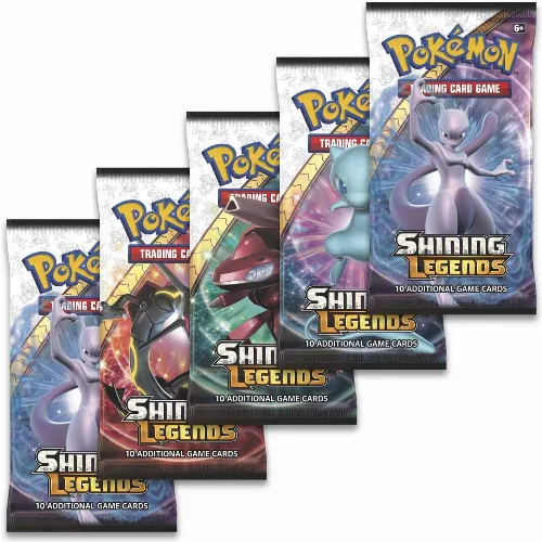 Pokemon TCG Shining Legends Booster Pack Code Card