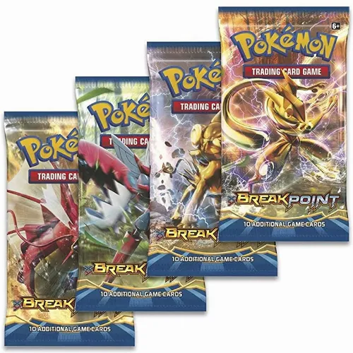 Pokemon TCG Breakpoint Booster Pack Code Card