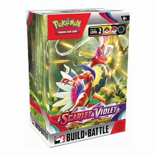 Pokemon TCG Scarlet and Violet Build and Battle Code Card