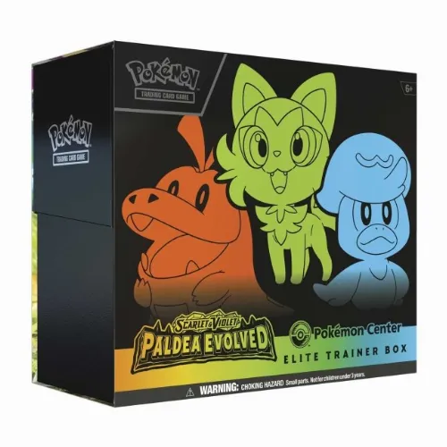 Pokémon TCG Paldea Evolved Elite Trainer Box Code Card