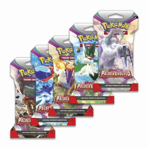 Pokémon TCG Paldea Evolved Sleeved Booster Pack Code Card