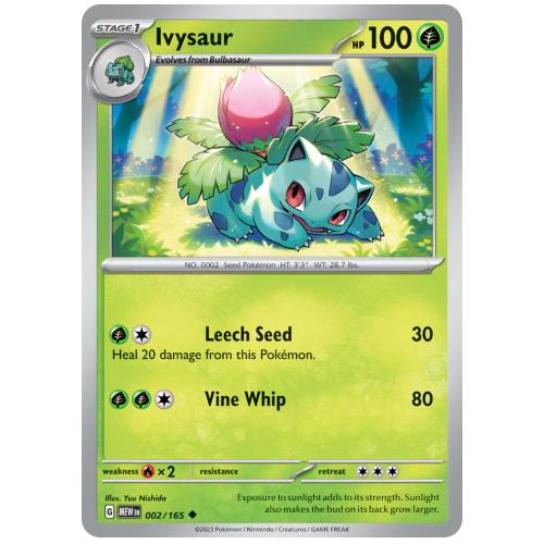 Pokemon TCG Ivysaur Scarlet & Violet 151 [2/165]