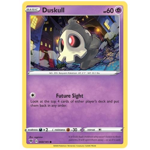 Pokemon TCG Duskull Sword & Shield Vivid Voltage [69/185]