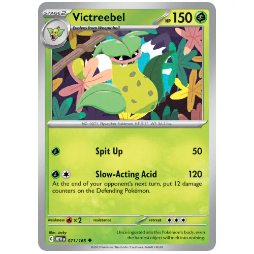 Pokemon TCG Victreebel Scarlet & Violet 151 [71/165]