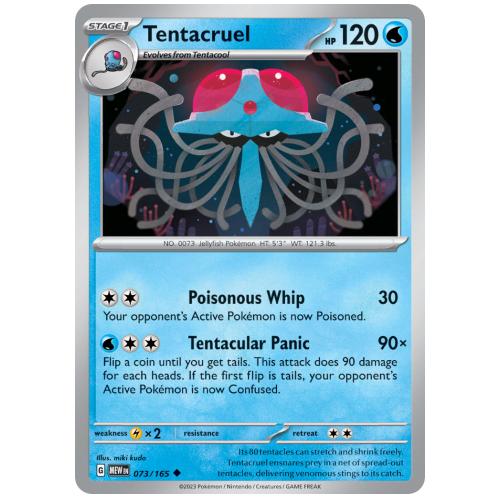 Pokemon TCG Tentacruel Scarlet & Violet 151 [73/165]