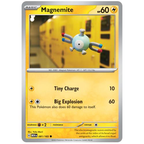 Pokemon TCG Magnemite Scarlet & Violet 151 [81/165]