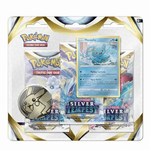 Pokemon TCG Silver Tempest Manaphy Code Card