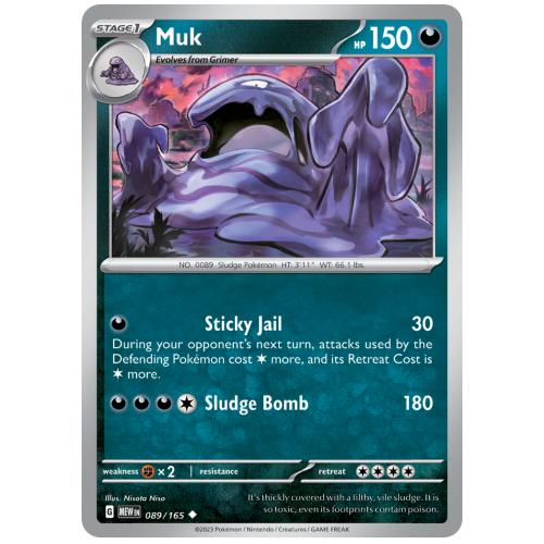 Pokemon TCG Muk Scarlet & Violet 151 [89/165] | TCGVee UK