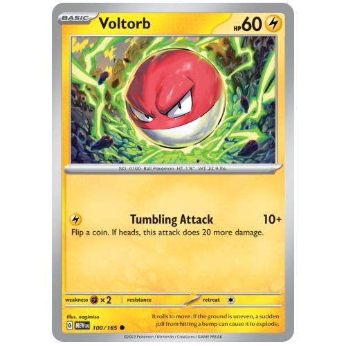 Pokemon TCG Voltorb Scarlet & Violet 151 [100/165]