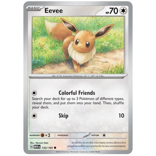 Pokemon TCG Eevee Scarlet & Violet 151 [133/165]