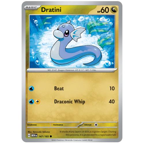 Pokemon TCG Dratini Scarlet & Violet 151 [147/165]