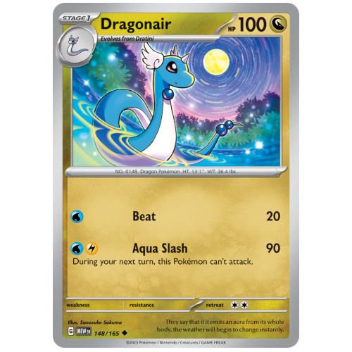 Pokemon TCG Dragonair Scarlet & Violet 151 [148/165]