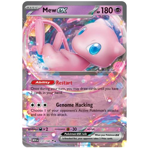 Pokemon TCG Mew ex Scarlet & Violet 151 Double Rare [151/165]