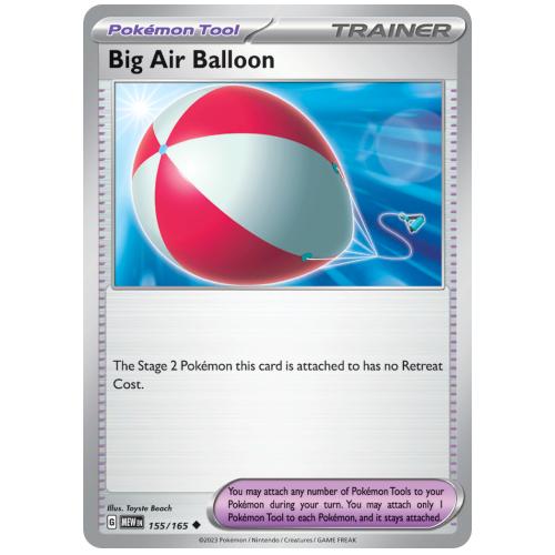 Pokemon TCG Big Air Balloon Scarlet & Violet 151 [155/165]