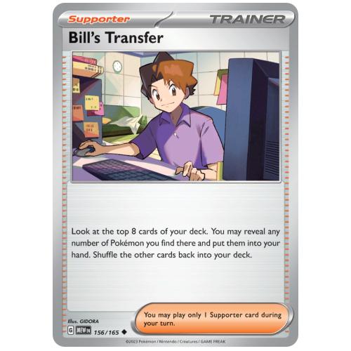 Pokemon TCG Bills Transfer Scarlet & Violet 151 [156/165]