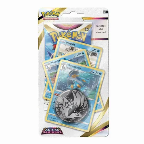 Pokemon TCG Astral Radiance Swampert Code Card